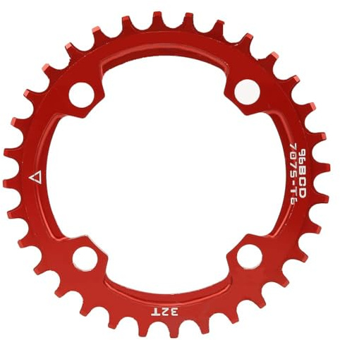 Vélo Chian Anneau 32 T 34 T 36 T Vélo Étroite Large Chaîne Anneau Vélo Unique Plateau Plateau Vélo Remplacement(32T)