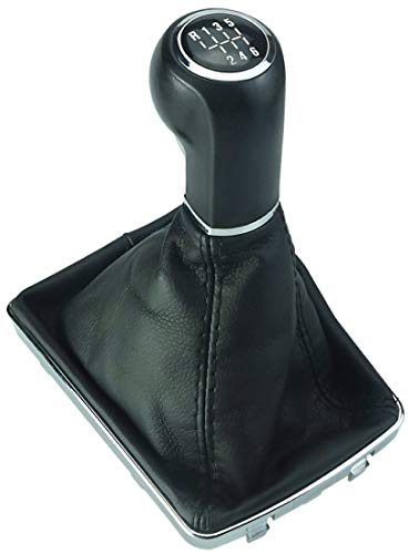 Do!LED Schaltknauf, Schaltmanschette und Rahmen im Chrom Look kompatibel für Opel Astra H 2004-2010 - alle Modelle mit 6 Gang Schaltgetriebe