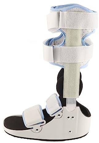 Gavigain Supports de Pieds, Bottes de Marche à air Respirantes pour la Protection de la Cheville Contre Les fractures, Marcheur orthopédique
