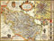 West Yorkshire Historical Map 1000 Piece Jigsaw Puzzle (1610). Free print!