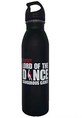 Lord Of The Dance Water Bottle Dangerous Games Logo Nue offiziell Schwarz One Size