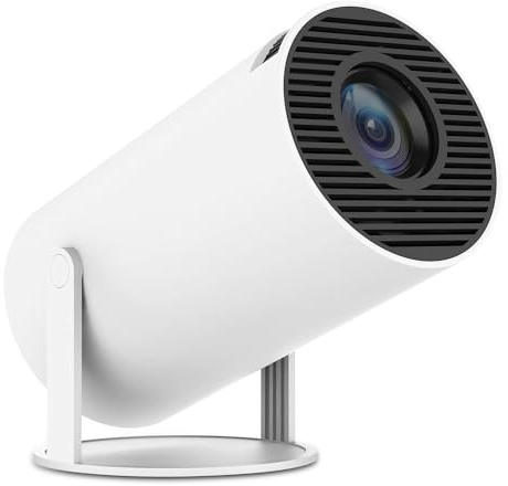 Mini Proyector 4K, Proyector portátil Android 11, 1080P FHD, WiFi 6, Bluetooth 5.0, Visualización de 130 Pulgadas, Netflix, Prime Video y más Aplicaciones preinstaladas. (baise)