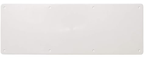 Coperchio rettangolare 480x160mm, 48x16cm, bianco RAL9001, ricambio per scatola di derivazione, cassetta a parete per impianto elettrico, viti in acciaio incluse, in plastica ad elevata resistenza