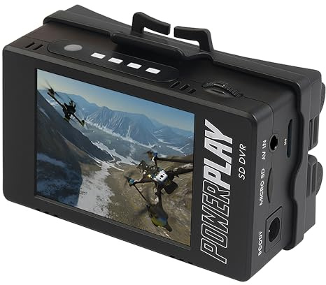 ELECABLE Registratore video DVR PowerPlay aggiornato - 60fps H.265 (HEVC) Acquisizione e registrazione video, convertitore da video a digitale per videocamera, nastro VHS, 8mm, MiniDV, VCR, Hi8, AV