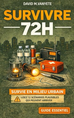 SURVIVRE 72H – LE GUIDE ULTIME DE SURVIE EN VILLE: 12 SCÉNARIOS CONCRETS, MYTHES ET FICHES DE SIMULATIONS POUR TESTER VOTRE PRÉPARATION FACE AUX COUPURES, CRISES ET CHAOS A VENIR