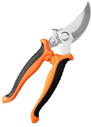 Ciseaux de taille à lame tranchante une main, ciseaux coupe branches d'herbe jardin d'arbres fruitiers, couteau, outils poignée antidérapante(Style B Pruner)