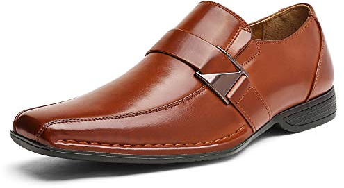Bruno Marc Men's Slip-on Loafers Shoes,Size 11,Brown,Giorgio-3