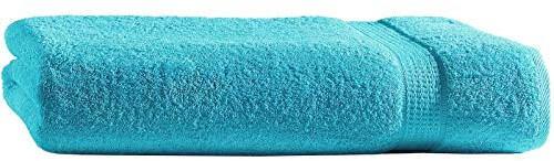 Top Fuel Fashion Duschtuch Elegance 38005 Handtuch 70x140 cm Frottier Baumwolle türkis (türkis)