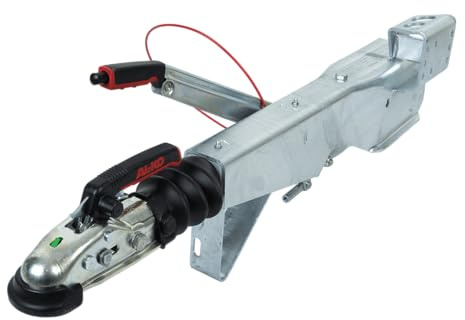 AL-KO Dispositivo de inercia con Enganche AK270 para Remolque 251S 1500-2600 kg Lanza Cuadrada 100 mm Freno de inercia Carga Vertical 100 kg Compatible 1637 2051