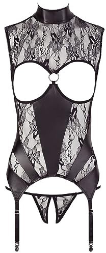 Abierta Fina Strapshemd-26325001021 Strapshemd Schwarz S