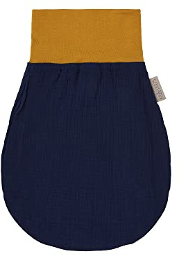 KraftKids Saco de muselina azul oscuro para primavera/verano de muselina de algodón, disponible en dos tamaños
