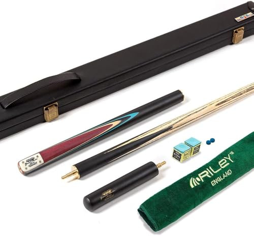 BCE Grandmaster 3/4 Cut Snooker Cue with Extension - 57 with 9.5mm tip (GM500 Design)