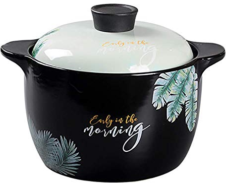 Not-Stick Cocotte Suitable for 3-4 People,Ceramic Clay Can,Cooking Earthenware Natural Terracotta Casserole Dish 4 Litre (5 litre)