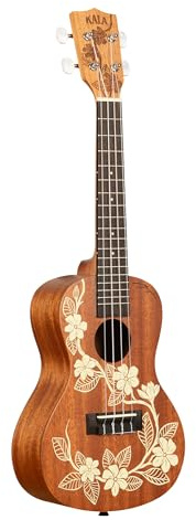 Kala Voyage Collection Gardenia Konzert-Ukulele