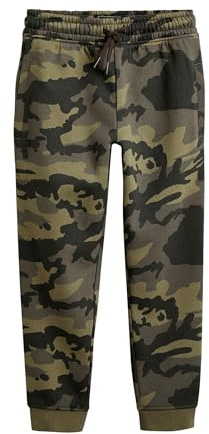NEXT Äldre pojkar Joggingbyxor med smal passform Khaki Camo 104