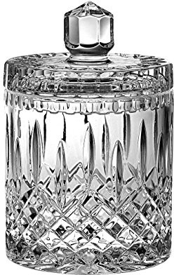 Barski Handmade and Handcut Crystal Cookie Jar/Candy Box, 7H, 1/2 Litre, 17 oz, Made in Europe