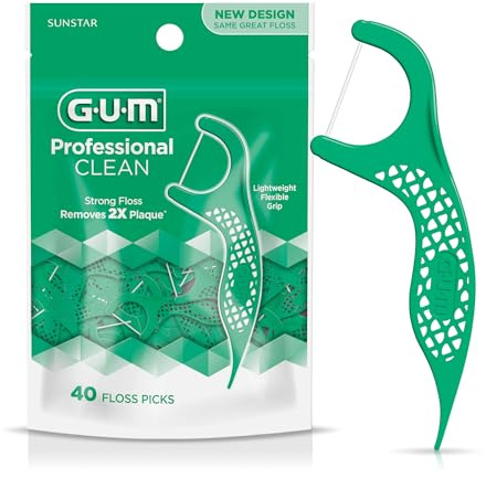 Sunstar 891J GUM - Filo dentale professionale da 40 pezzi