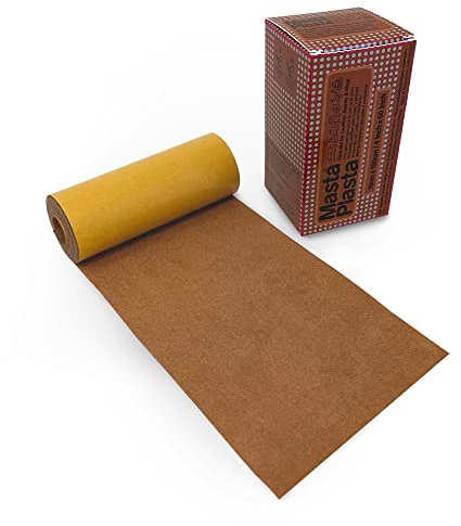 MastaPlasta Instant Original Suede Repair Tape Roll - Black 150 x 10 cm (60in x 4in). Upholstery-Quality. Fix Sofas, Car Interiors, Jackets, Bags & More. Perfect for Most Velvets Too!