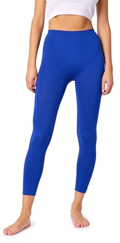 Ladeheid Pantalons Caleçons Longs sous-vêtement Thermique, Femme pour Hiver Sport Ski, Snowboard Course en Plain air LA40-261 (Bleu, M)