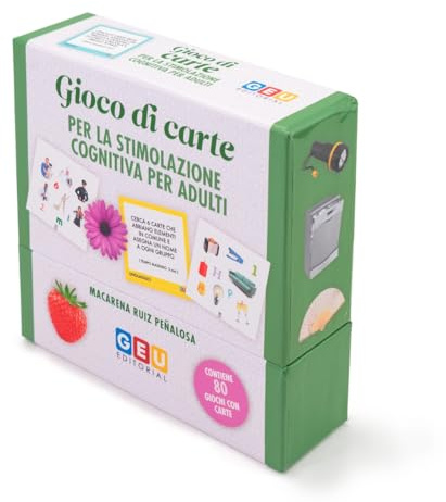 Giochi per Anziani con Alzheimer e Demenza Senile. Giochi da tavolo per la memoria, stimolazione cognitiva, Attenzione, Linguaggio e funzioni esecutive.