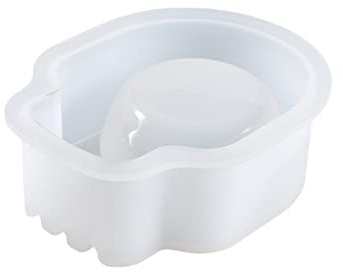 Posacenere in resina stampo rotondo grande posacenere stampo in silicone colata resina epossidica posacenere stampo per resina decorazione ufficio