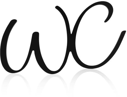 Annlpoy cartel aseos letreros autoadhesivos para wc de invitados letreros autoadhesivos para wc letrero wc cartel wc, signo puerta inodoro signo inodoro divertido invitad pegatina inodoro puerta