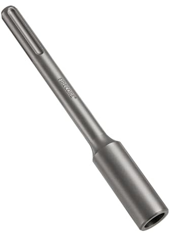 SDS Max Ground Rod Driver for 5/8 Inch & 3/4 Inch Grounding Rods, Firecore One-Piece Ground Rod Driver Adapter Bits for SDS-Max Rotary Hammer Drill Tool Jackhammer Attachment, SDS Ground Driving Bits