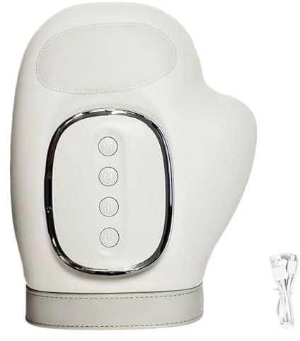 Hand Massager for Arthritis, Hand Massager with Heat & Compression, 3 Modes, 4 Temp Settings, 5 Intensity Levels | Rechargeable Electric Massagers Finger Glove for Carpal Tunnel & Finger Pain Relief