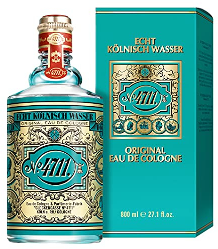 4711® Echt Kölnisch Wasser | Eau de Cologne 800ml Molanusflasche - Duftklassiker im ikonischen Flakon - unisex - wohltuend für Körper, Geist und Seele