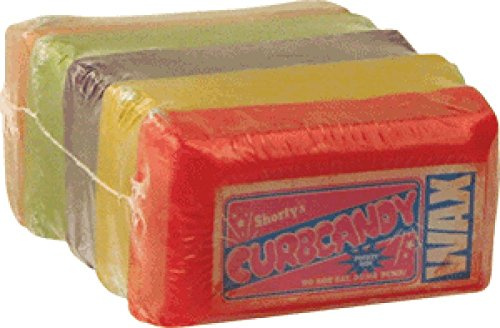 Shortys Skateboards Curb Candy 5 Pack Mini Curb Wax - 5 Pack
