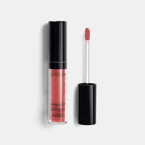 Lovren - Lovrén R2 Rossetto Liquid-Matt Opaco a Lunga Durata Colore Rosa Notte 3ml - 981974153