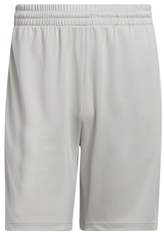 adidas Legends 3-Stripes Basketball Shorts, Herren Shorts, Metal Grey/White, IR5556