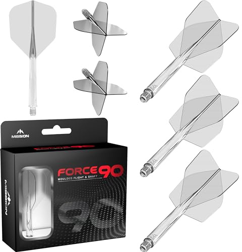 Mission Force 90 Integrated Flight & Shaft Standard No.6, Paquete de 3.
