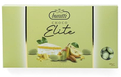 Buratti Confetti Tenerezze Elite Ricotta et Poire Couleur Verte - 1kg