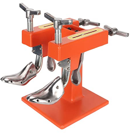 TIKATARER Macchina Allargascarpe a Due Teste con Bilancia, Durezza Elevata Larghezza Regolabile Lunghezza 4 Paia Macchina per Allargare Scarpe in Alluminio con Base Rettangolare