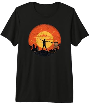 Disc-Golf-Joueur Disc-Golfing Game Vintage Disc-Golf T-Shirt Haut de Gamme