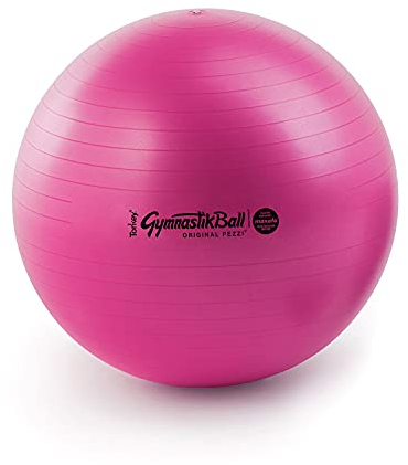 PEZZI Gymnastik Ball MAXAFE 65 cm Fitness Ball rubinrot