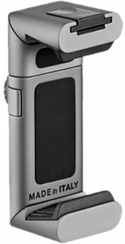 Manfrotto Twist Grip universelle Smartphone-Halterung grau/silber-matt