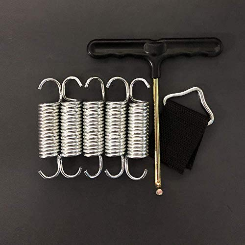 Trampolinfeder (87, 100, 120, 140, 165 mm) Federersatzfeder, Trampolinzubehör, Trampolin-Dreiecksschnalle (87)