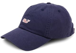 Vineyard Vines Men's Whale Logo Baseball Hat, Vineyard Navy, One Size