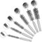 SPEACOUR 6 Stück Reinigungsbürsten Set Drahtbürste Ofenrohrbürste Edelstahl-Lochbürste Zylinderbürste Rohrbürste Pfeifenreiniger Bürste für Türen, Rohre, Lager(8mm,10mm,12mm,15mm,17mm,19mm)