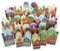 MIJOMA Ramadankalender zum Befüllen - 30 bunte Geschenkschachteln mit Automatikboden, Goldfoliendruck - Ramadan Kalender & Zahlenaufkleber - vielfältige Designs - Eid Mubarak - wiederverwendbar