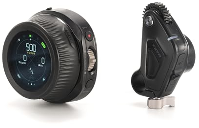 Tilta Nucleus Nano II Follow Focus Système de contrôle d'objectif sans Fil Nucleus NII avec Moteur et câble d'alimentation USB-C et contrôleur à molette WLC-T05