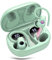 Wireless Earbuds, 2024 Wireless Earphones Bluetooth 5.3 Headphones Wireless, Over Ear Buds Wireless Earbuds with Earhooks, IP7 Waterproof 50H Stereo Wireless Headphones Sport, Dual LED Display, Green