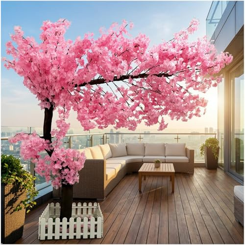 CDDUOLA 7.9ft Cherry Blossom Tree Artificial for Wedding & Home Decoration