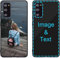 BF-KitchRelic Personalized mobile phone case for Samsung Galaxy S20 FE, Individual protective cover case with your own photo picture text Customize mobile for him and her Black