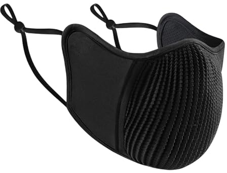 Yongany antipolvo – Protector facial UV | A prueba de polvo, reutilizable, transpirable, escudo de seda de hielo para correr, senderismo, ejercicio, viajes, uso diario al aire libre