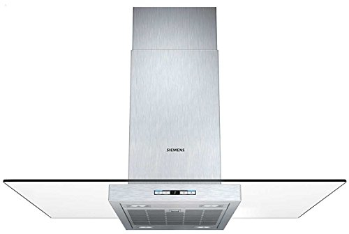 Siemens lf98ga542 IQ500 Hotte îlot/90 cm/Fonctionnement En évacuation d'air ou en mode recyclage/Filtre à graisse en métal, lave-vaisselle/Acier inoxydable