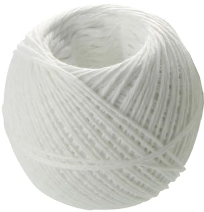 Fackelmann Cuerda alimentaria 80 metros. Valida para horno, frituras. Color Blanco. 1 Und.