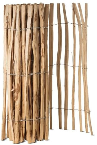 EASY CLOTURE Ganivelle Bois clôture de Jardin en Bois 5m x H 0m80